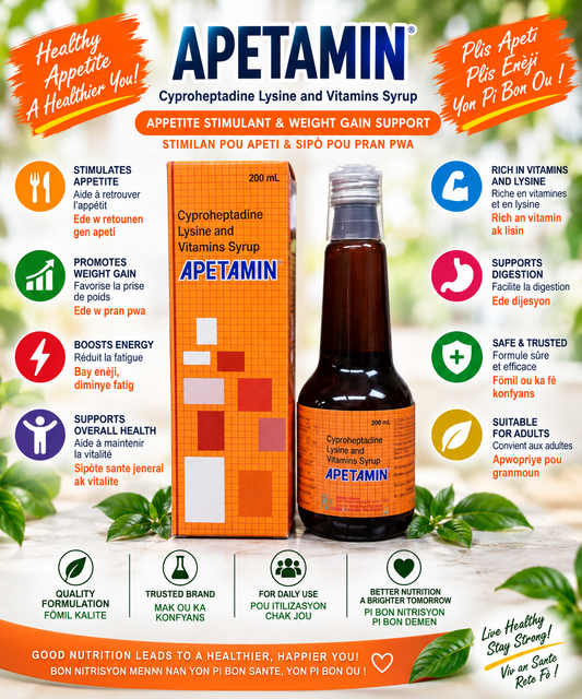 Apetamin Appetite Stimulant Syrup