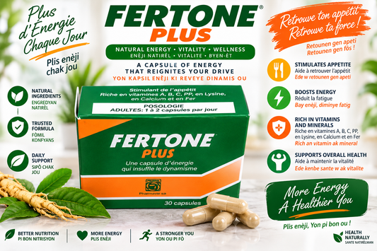Fertone Plus – Natural Appetite Stimulant & Energy Booster Syrup